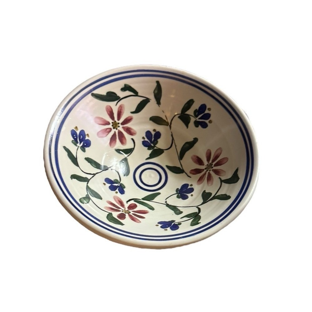 Vintage 1988 DOVER POTTERY Bowl ,‎ Clay, 8 2/8" Diameter